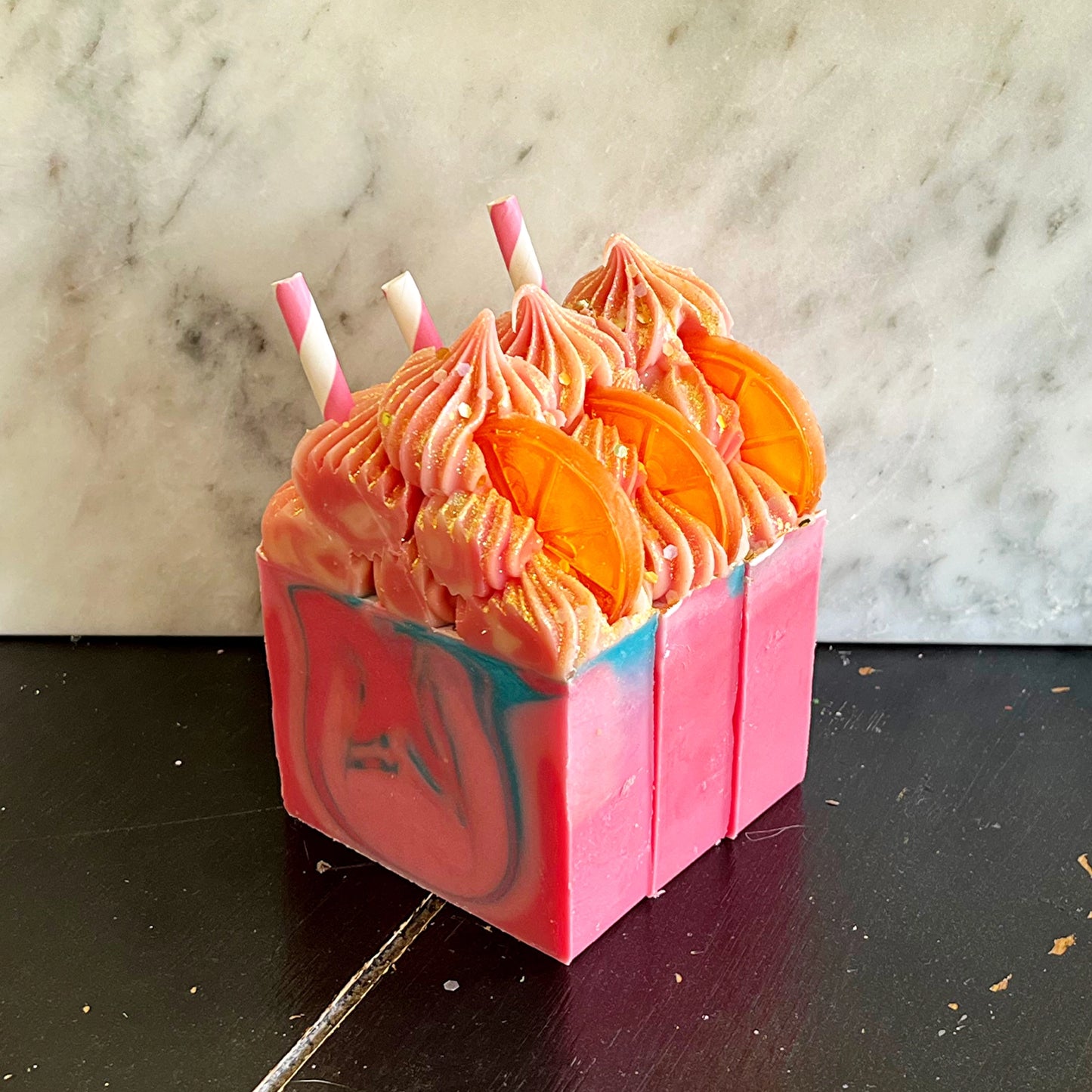 Blood Orange Margarita Soap Bar - Artisan Soap