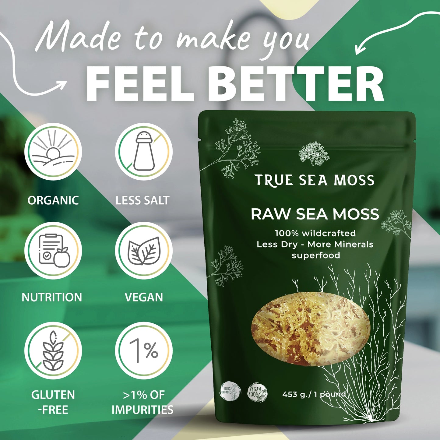 CRAFTED RAW SEA MOSS