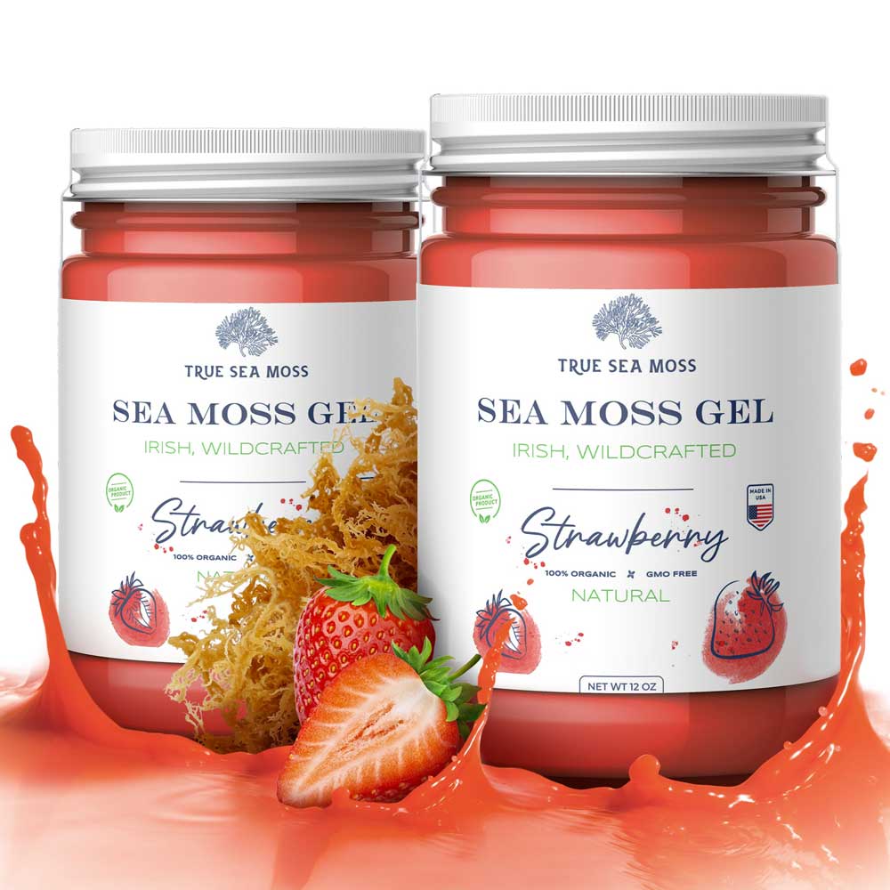 Sea Moss Gel - strawberry