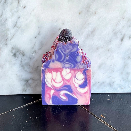 Berries and Cream Soap Bar - Artisan Soap - Handmade Soap