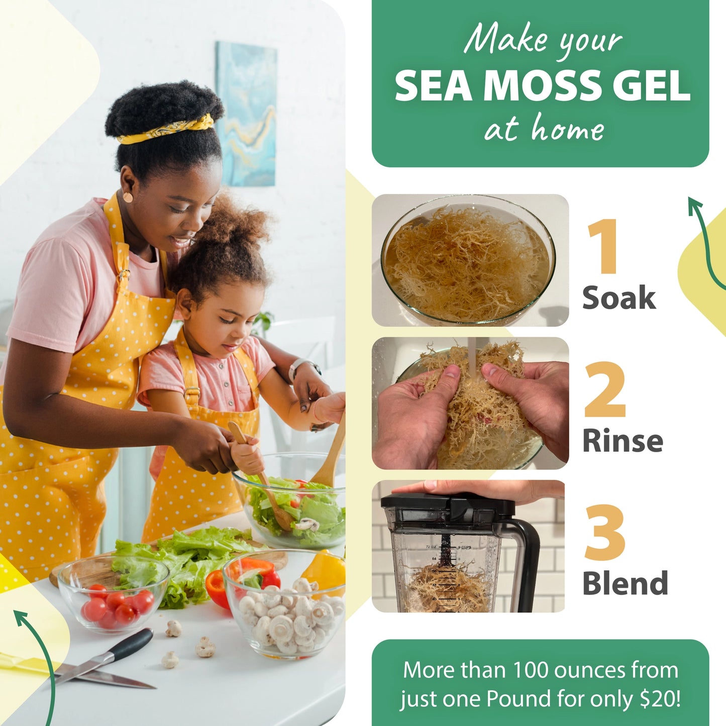 CRAFTED RAW SEA MOSS