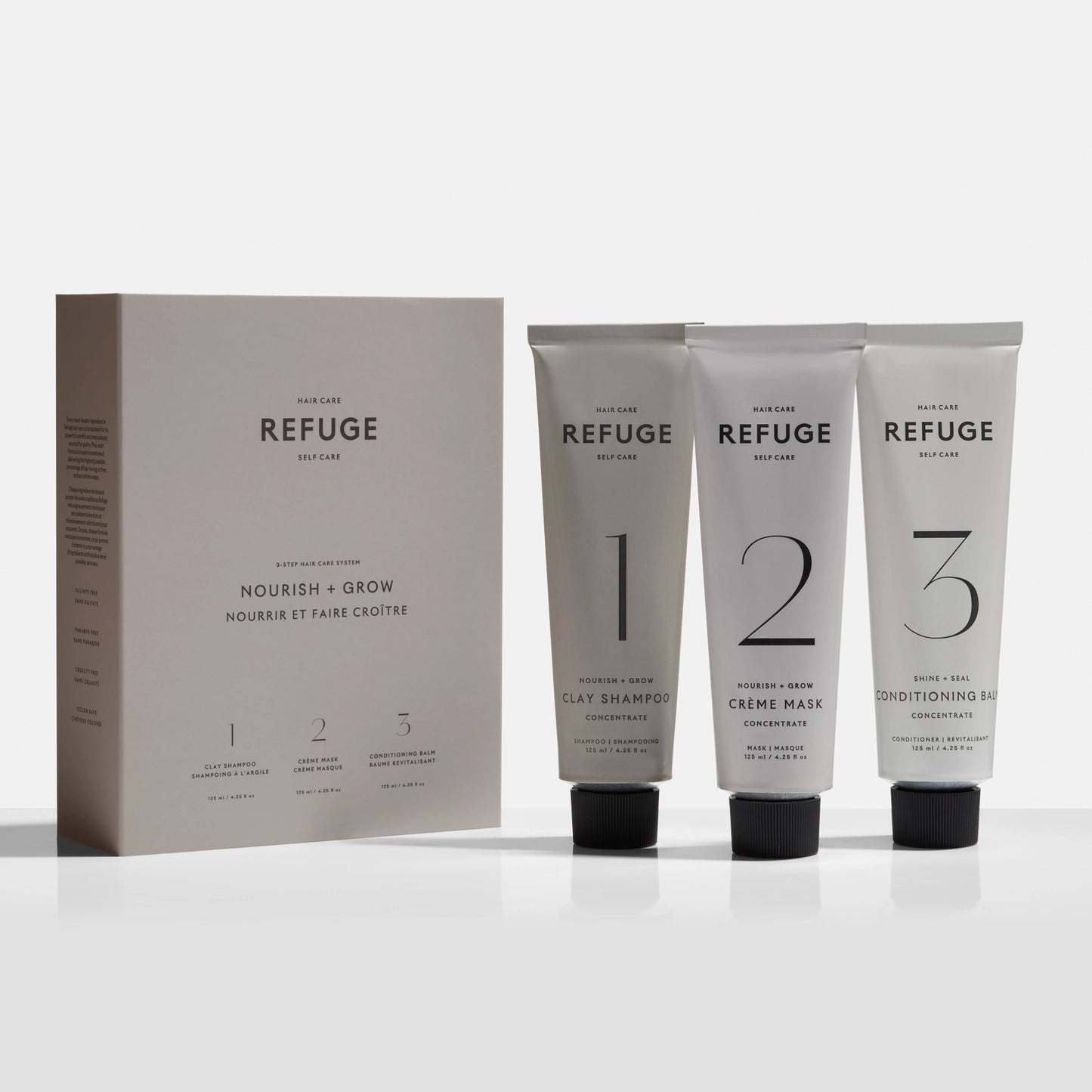 Nourish + Grow 3-Step Hair Care System