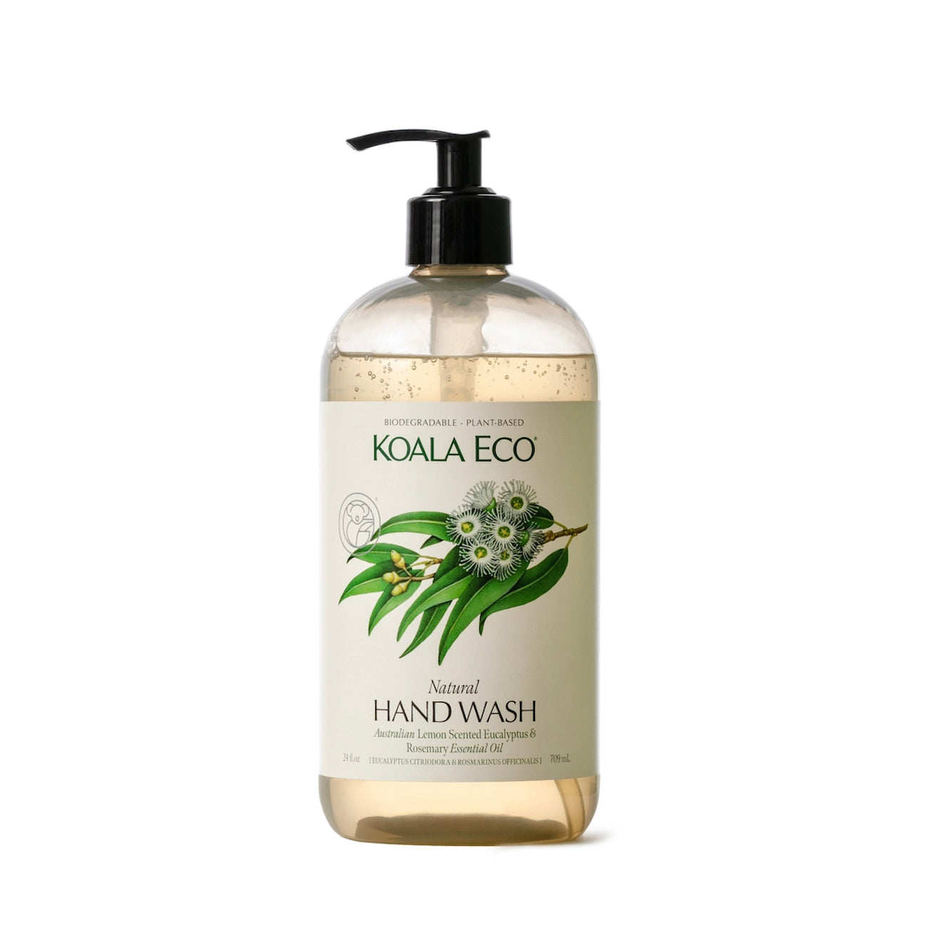 Natural Hand Wash Lemon Scented Eucalyptus & Rosemary 24 oz