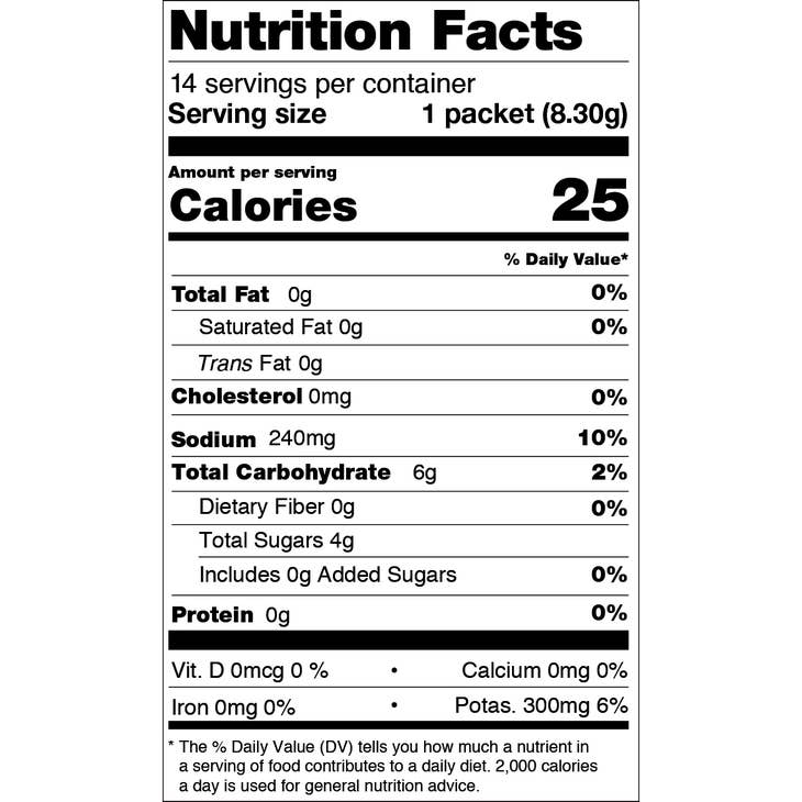 Hydrating Electrolyte Drink Mix - Berry Pomegranate