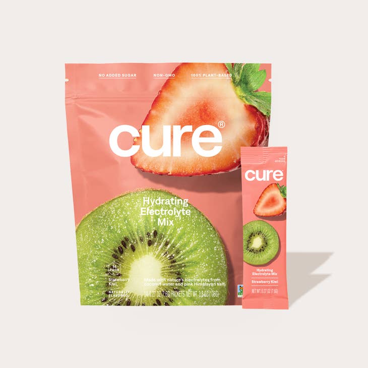 Hydrating Electrolyte Drink Mix - Strawberry Kiwi