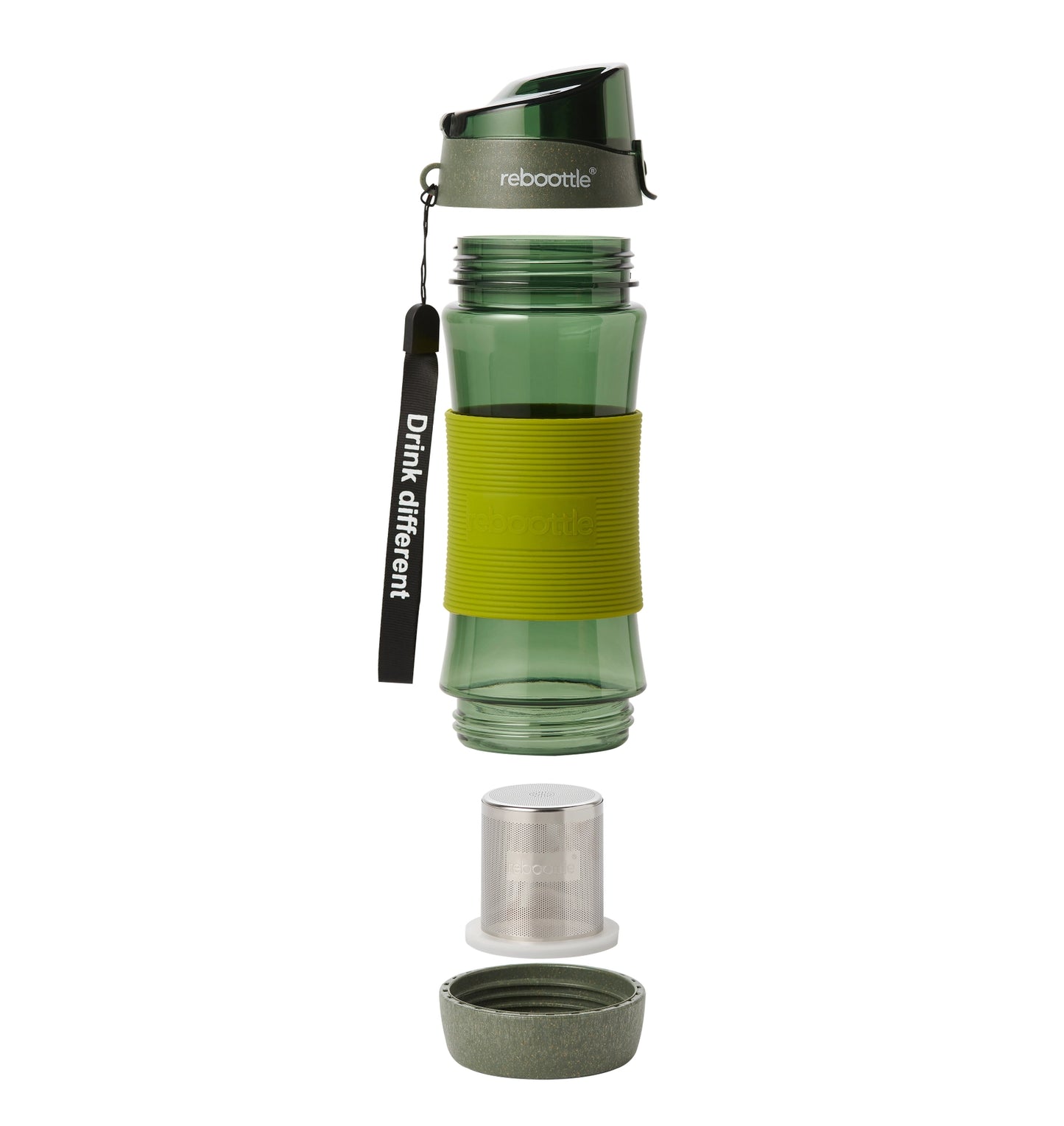 Drinking Tea Bottle Green