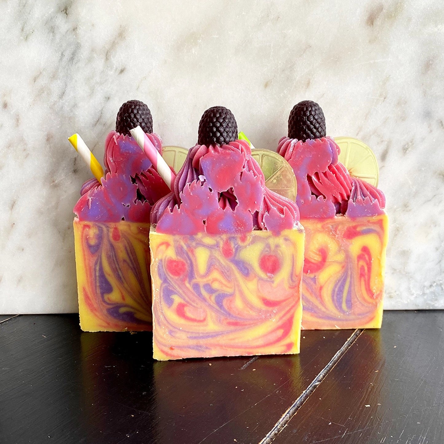 Berry Lemonade Soap Bar - Artisan Soap - Handmade Soap
