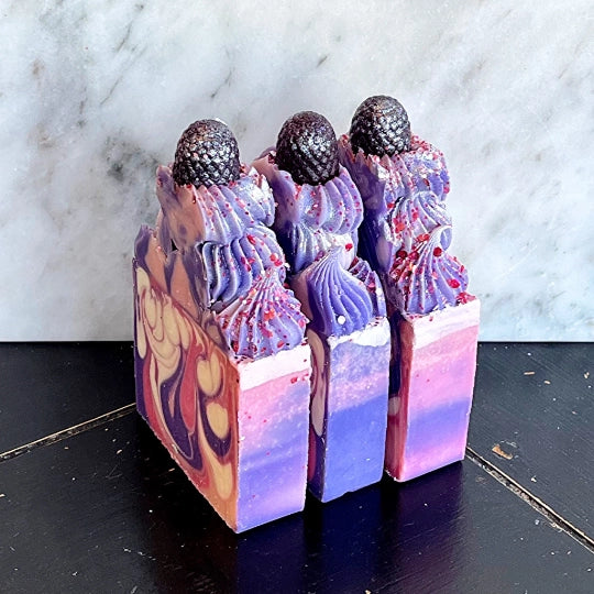 Berries and Cream Soap Bar - Artisan Soap - Handmade Soap