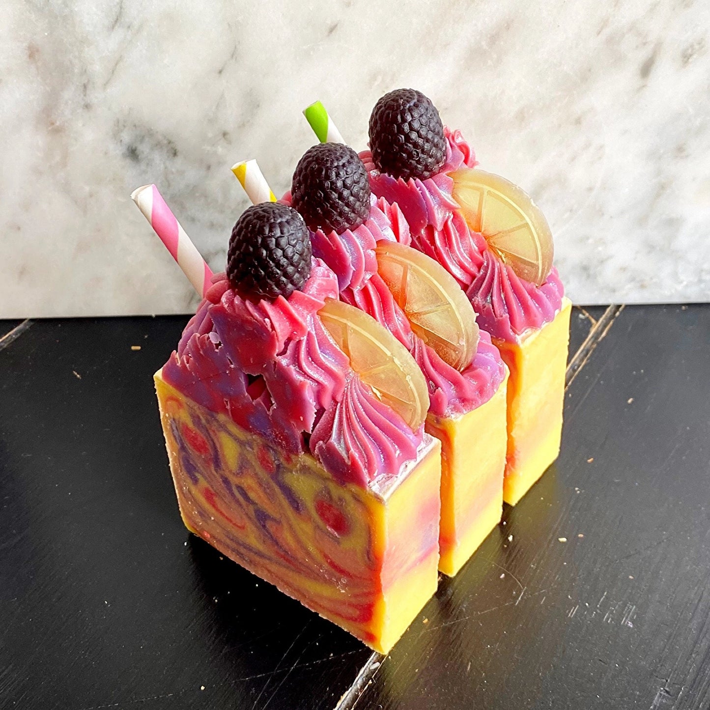 Berry Lemonade Soap Bar - Artisan Soap - Handmade Soap