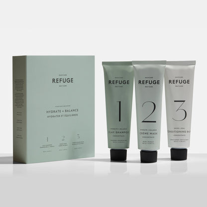 Hydrate + Balance 3-Step Hair Care System