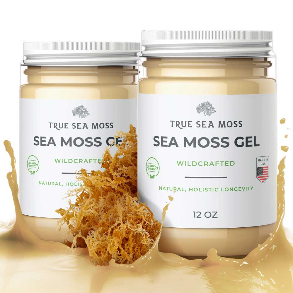 Wild Crafted Sea Moss Gel (1 Jar) — Vibrational Living
