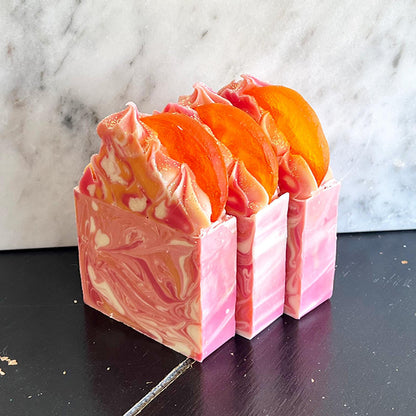 Just Peachy Soap Bar - Artisan Soap - Handmade Soap