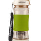 Drinking Tea Bottle Beige & Green