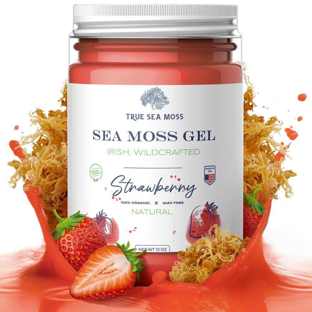 Sea Moss Gel - strawberry