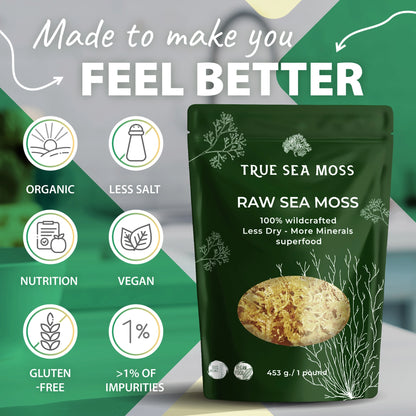 CRAFTED RAW SEA MOSS