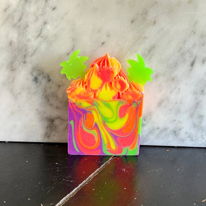 Neon Summer Artisan Soap - Handmade Soap