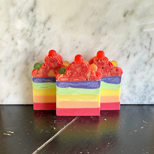 Smell the Rainbow Soap Bar - Artisan Soap - Handmade Soap