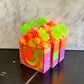 Neon Summer Artisan Soap - Handmade Soap
