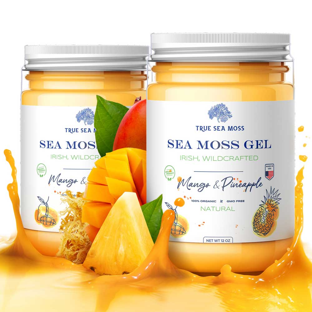 Sea Moss Gel - mango & pineapple