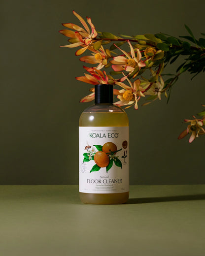 Natural Floor Cleaner Mandarin & Peppermint, 24 oz