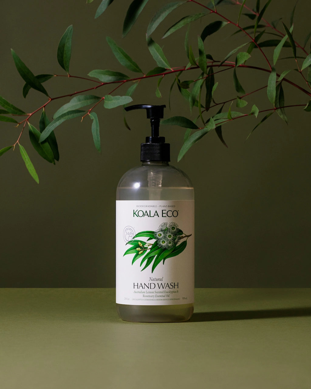 Natural Hand Wash Lemon Scented Eucalyptus & Rosemary 24 oz